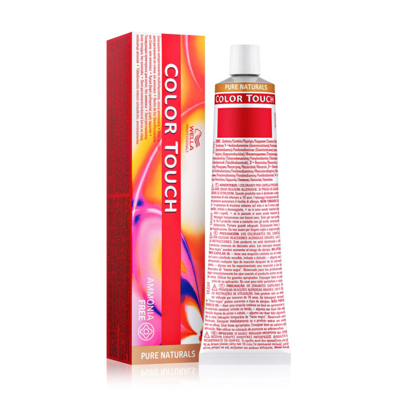 Безаміачна тонувальна крем-фарба для волосся Wella Professionals Color Touch Pure Naturals 3/0, 60 мл